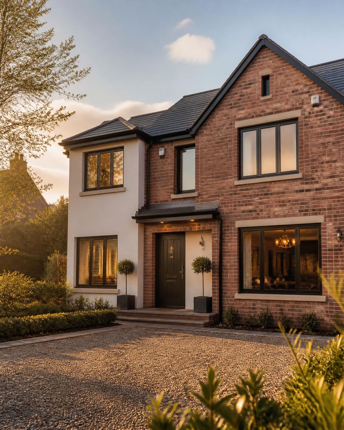 Contemporary Cheshire family home within our Nantwich home cleaning service area